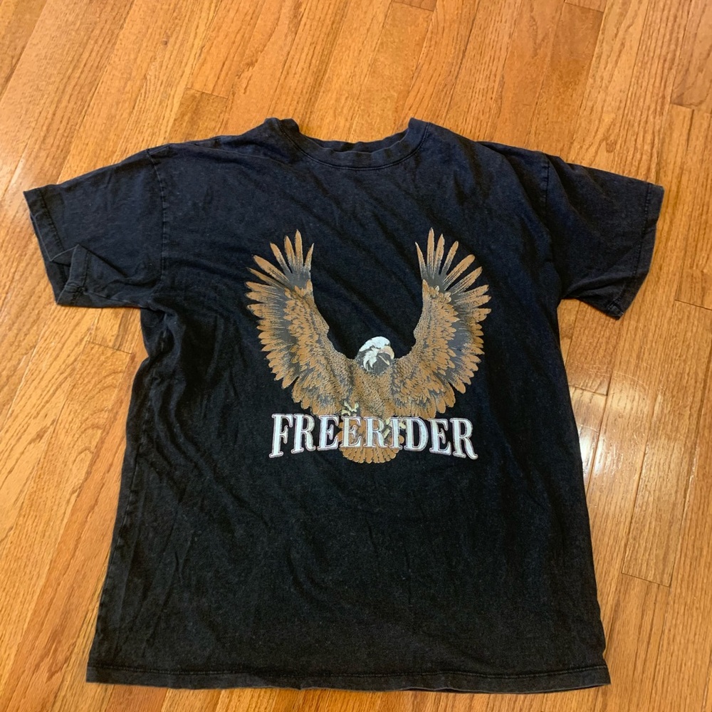Freerider Relaxed Boyfriend Tee-size Medium